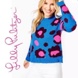 Lilly Pulitzer Vibrant Floral Sweater